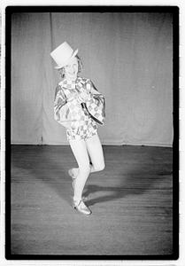 Girl dancer in costume