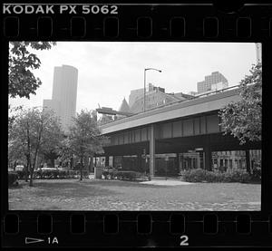 State Street and Surface Road with Central Artery, Boston
