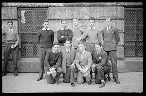 Group of young men