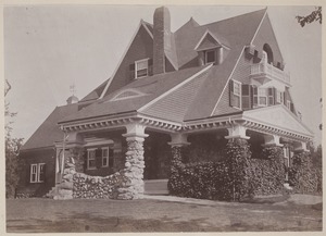 Photograph Album of the Newell Family of Newton, Massachusetts - Walter S. Wait Residence -