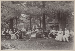 Photograph Album of the Newell Family of Newton, Massachusetts - July 4th Party -