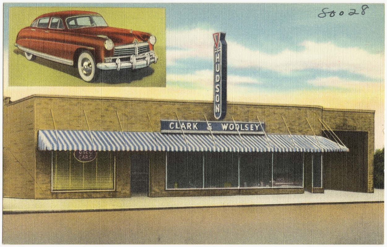 New Hudson Cars, Clark & Woolsey Digital Commonwealth