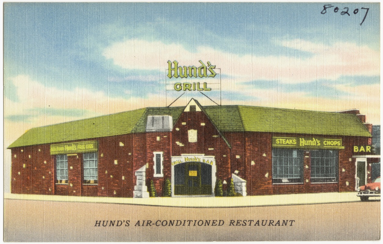Hund's Grill, Hund's air-conditioned restaurants