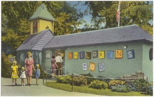 Entrance to Children's Zoo, Belle Isle -- Detroit, Michigan