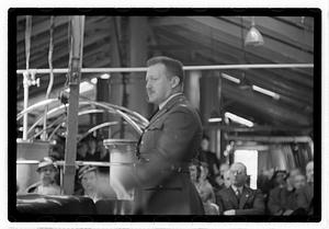 Charles Francis Adams, Navy Graduation at Charlestown Navy Yard