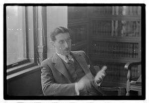 Leo Schwartz, legal advisor to Police Commissioner E.C. Hultman at headquarters