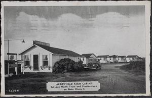 Arrowhead Farm Cabins, between North Truro and Provincetown on State Hiway 6