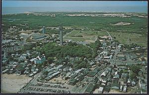 Aerial view of Provincetown, Cape Cod, Mass.
