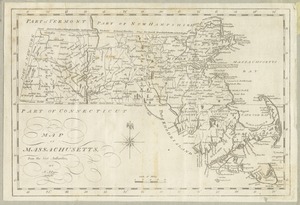 Map of Massachusetts, from the best authorities