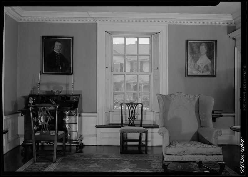 Peirce-Nichols House, Salem: interior, West parlor