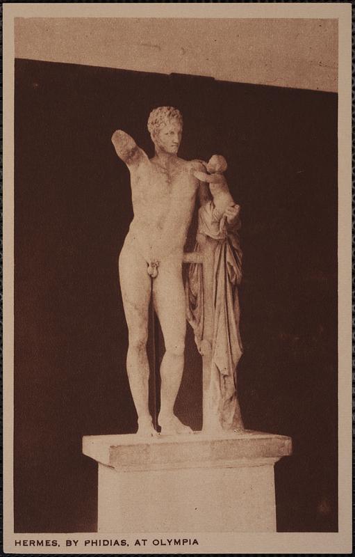 Hermes, by Phidias, at Olympia