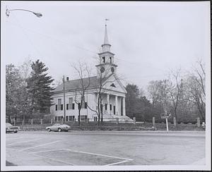 Unitarian Church, Sharon Square, N. Main St.
