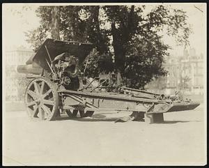 German captured Howitzer on Boston Common