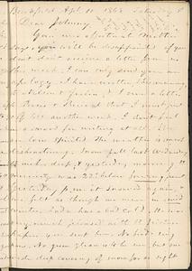 Letter from Zadoc Long to John D. Long, April 11, 1868