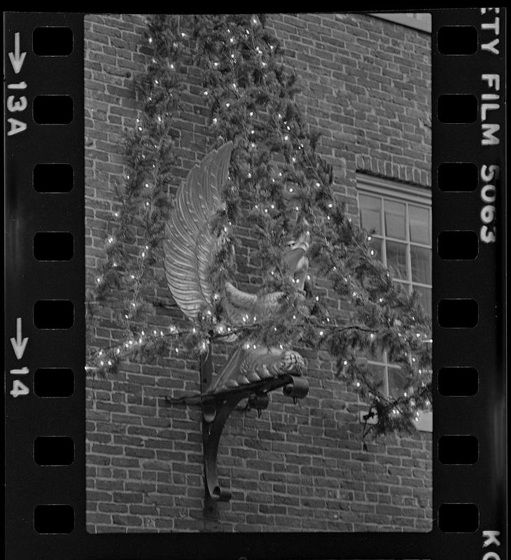 Ornamental detail at silversmith shop