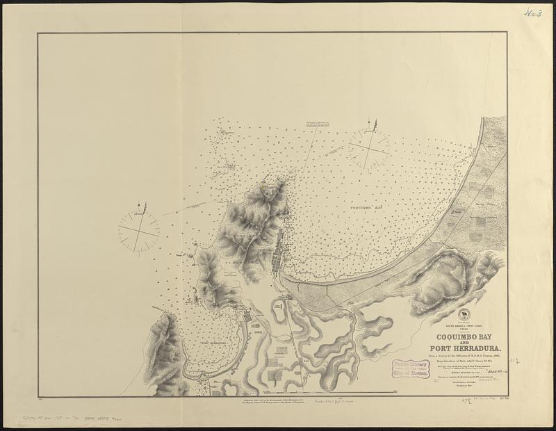 South America--west coast, Chile, Coquimbo Bay and Port Herradura