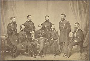 Old "Tecumseh" (Sherman) and his generals