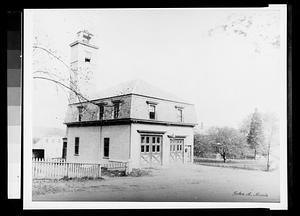 Natick Fire Dept. Hose House, Pleasant St., South Natick, just below the bridge