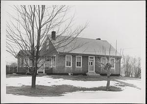 Brick cape-style house