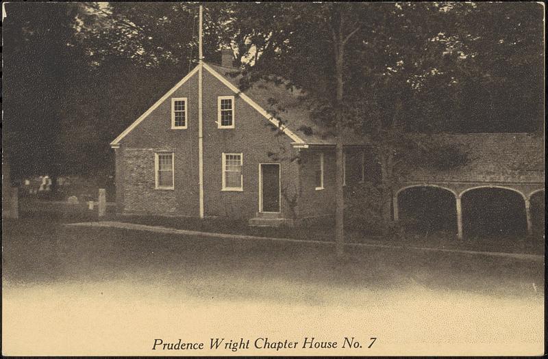 Prudence Wright chapter, DAR, house no. 1