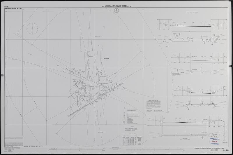 Airport obstruction chart