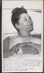 Picture, exclusive to the Associated Press, of Geraldine Mary Brodrick