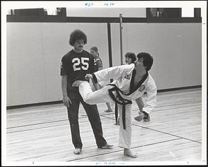 Martial arts class