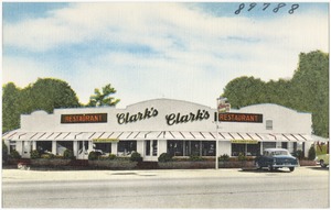Clark's Restaurant, Santee, South Carolina, on U.S. 301, 15, 15A -- Junction S. C. 6