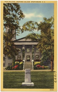 Main building, Wofford College, Spartanburg, S. C.