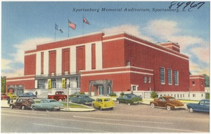 Spartanburg Memorial Auditorium, Spartanburg, S. C.