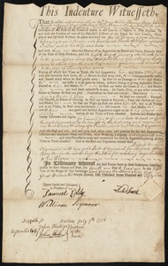 Isaiah Thomas indentured to apprentice with Zachariah Fowle of Boston, 4 June 1756