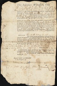 Thomas and Mary Smith indentured to apprentice with John Shew Smith of Boston, 4 May 1757