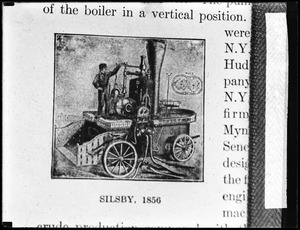 Silsby steam fire engine 1856