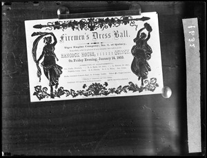 Invitations to Tiger Ball 1853