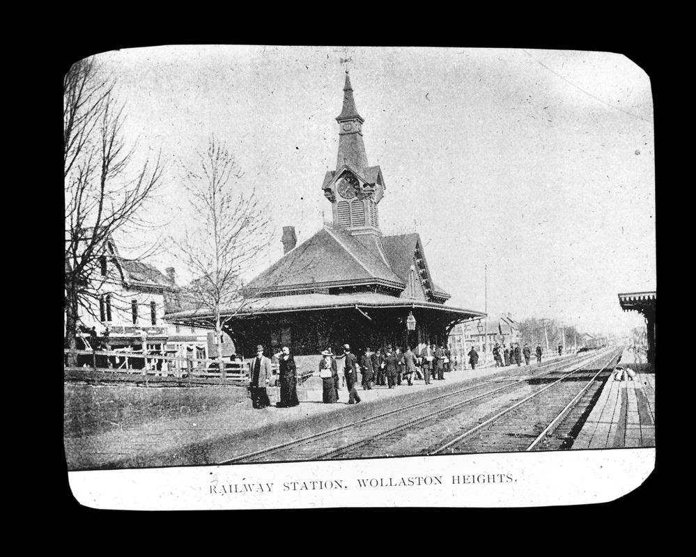 Wollaston Railroad Station Digital Commonwealth