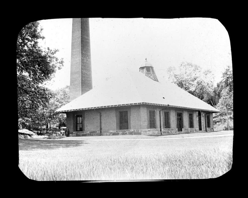 Pumping station in park