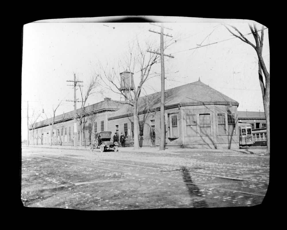 Bay State Street railway barn