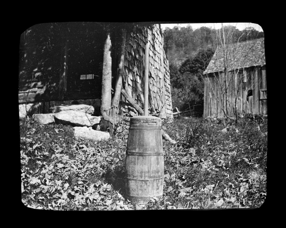Butter churn, Old Cornish, Maine Digital Commonwealth