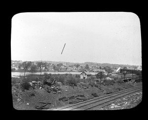 Quincy Coal Yard view from Verchild Pasture