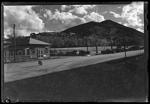 Huger Ave. and upper parade grounds from Boyd Ave, Fort Huachuca, Arizona