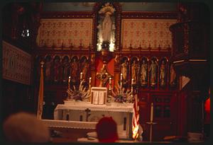 Altar, National Shrine of the Divine Mercy, Stockbridge, Massachusetts
