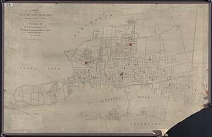 Map of the City of New Bedford, Bristol County Mass