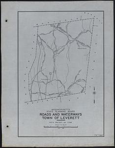 Roads and Waterways Town of Leverett