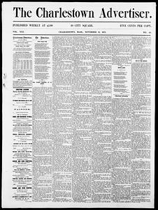 Charlestown Advertiser, November 11, 1871