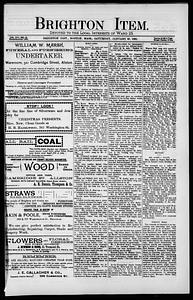 The Brighton Item, January 28, 1893