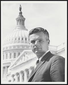 Capital Coverage -- Robert Abernethy is the NBC News correspondent in the U.S. Senate. His other assignments have ranged from coverage of West Germany to producing a TV "Report from Outer Space." He scored a beat on the 1956 Anglo-French invasion of Egypt, spent three years with the NBC News bureau in London, was first to break the story of the selection of the U.S. astronauts, covered Lyndon B. Johnson throughout his campaign for the Vice Presidency, and traveled with him during his recent tour of the Far East.