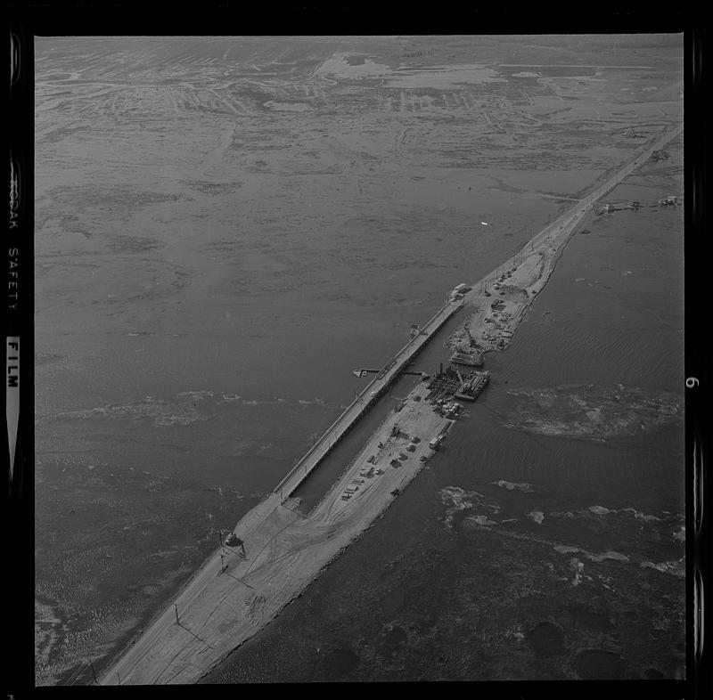 PI bridge, high and low tide, Hampton Coast Guard station, Boar’s Head ...