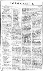 The Salem Gazette