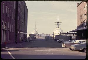 U.S. Coast Guard base Constitution Wharf Commercial Street Boston North End