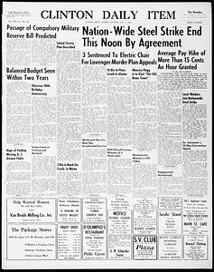 Clinton Daily Item
